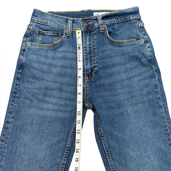 ZARA, Women’s Straight Leg Jeans Blue, Size US 4 - Picture 4 of 9